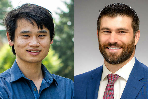 Yucheng Yang and Professor Matt Rosenberger