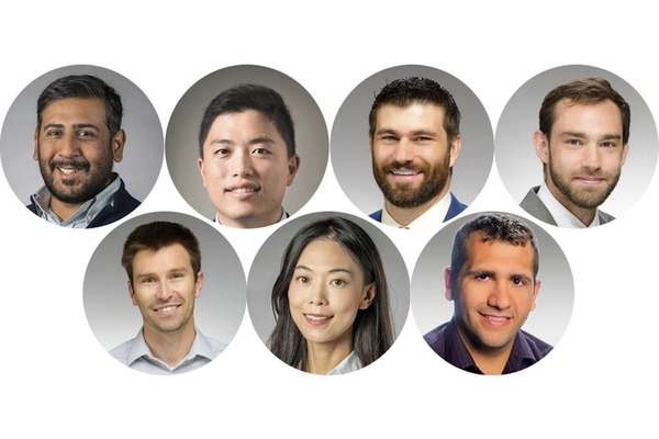 A collection of headshots of the seven CAREER Program awardees